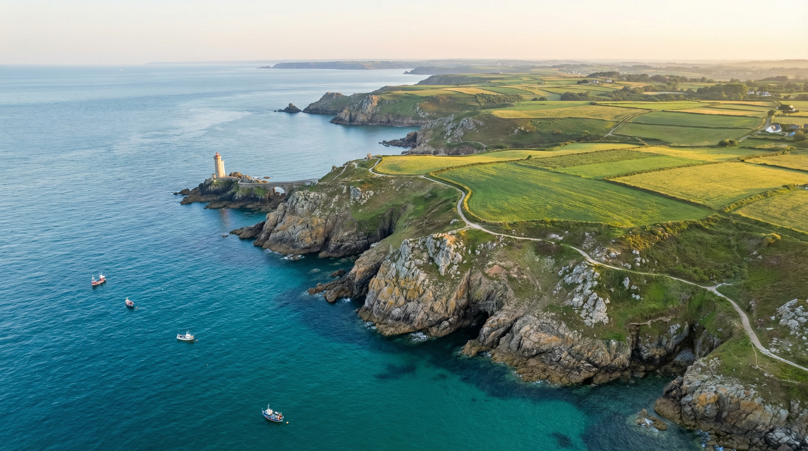 Paysage côtier du Pays de Brest